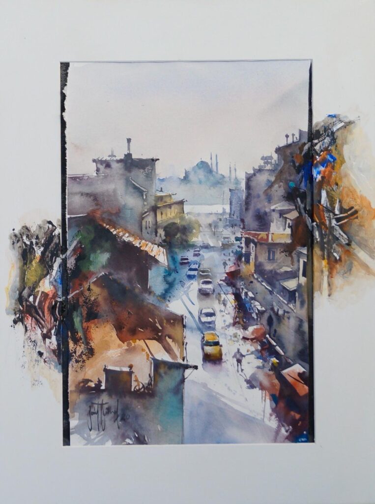Sait Günel Kağit Kolaj 64x48 1