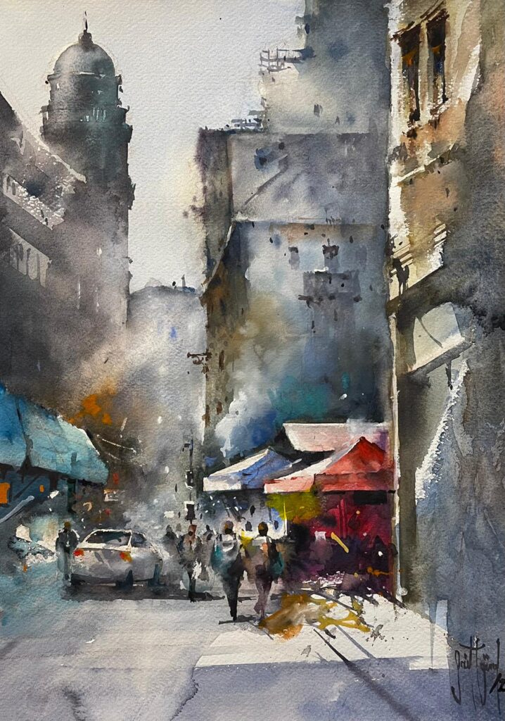 Sait Günel Kağit Suluboya 62x48 1
