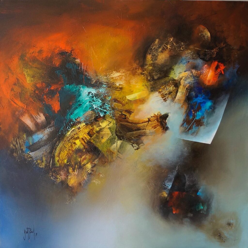 Sait Günel Tual Akrilik 100x100 1
