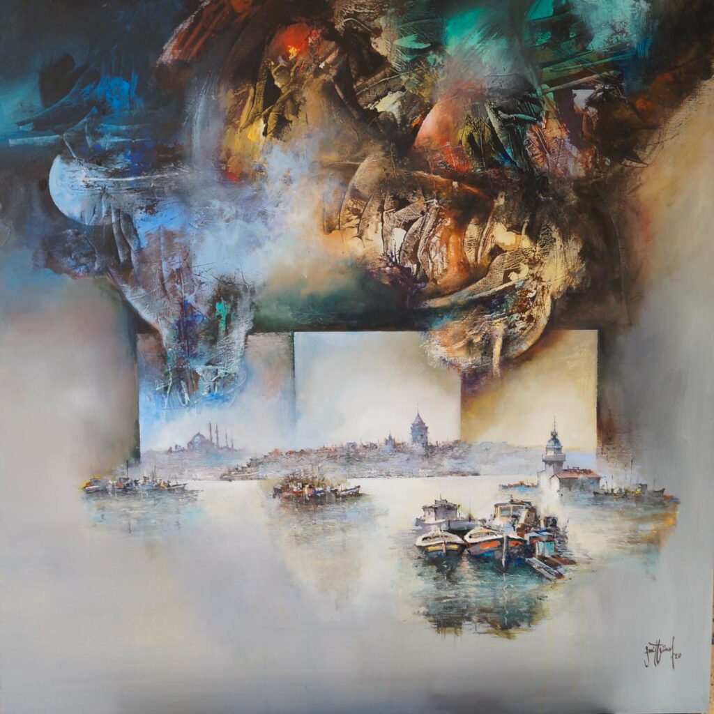 Sait Günel Tual Akrilik 100x100 2