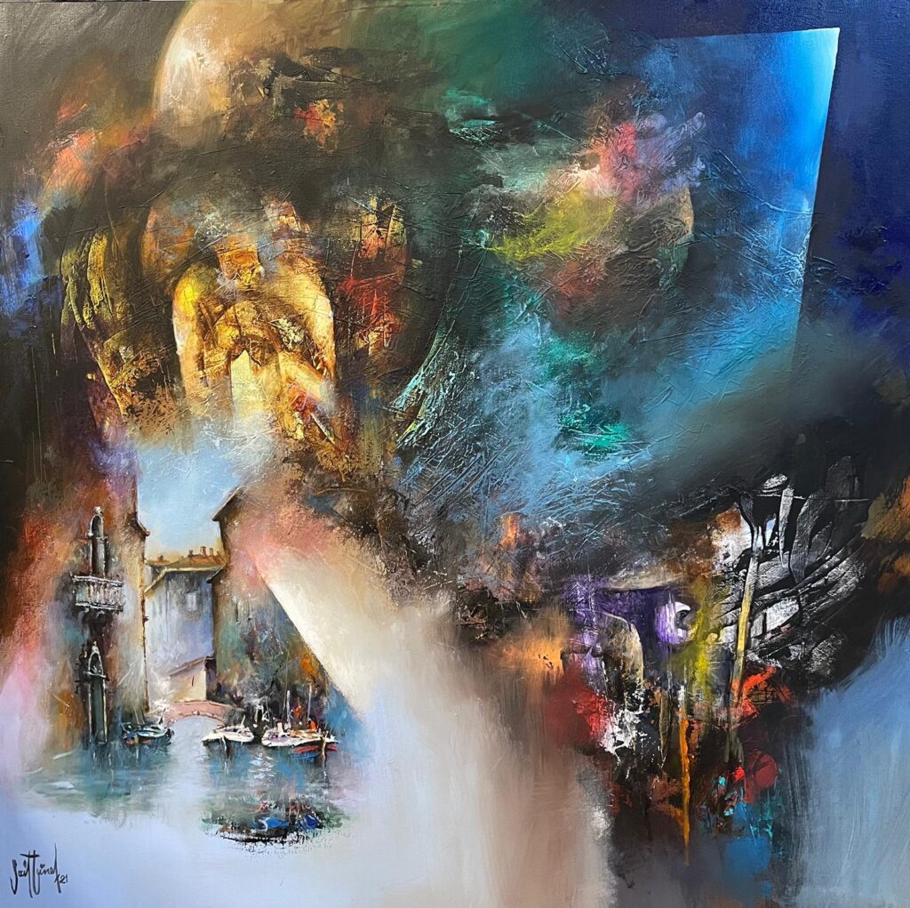 Sait Günel Tual Akrilik 100x100 3