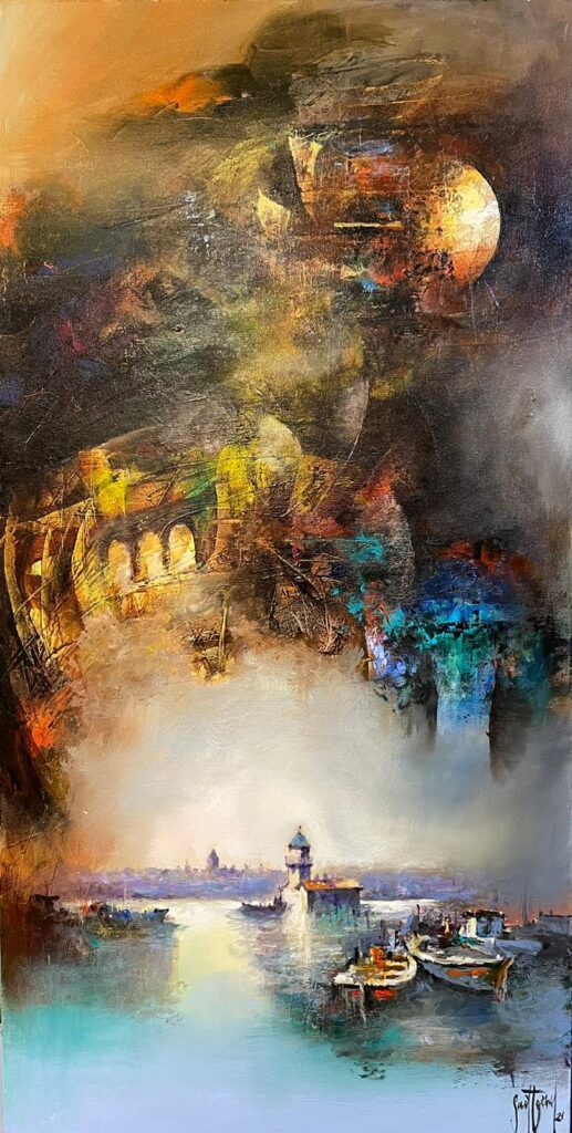 Sait Günel Tual Akrilik 100x50 1