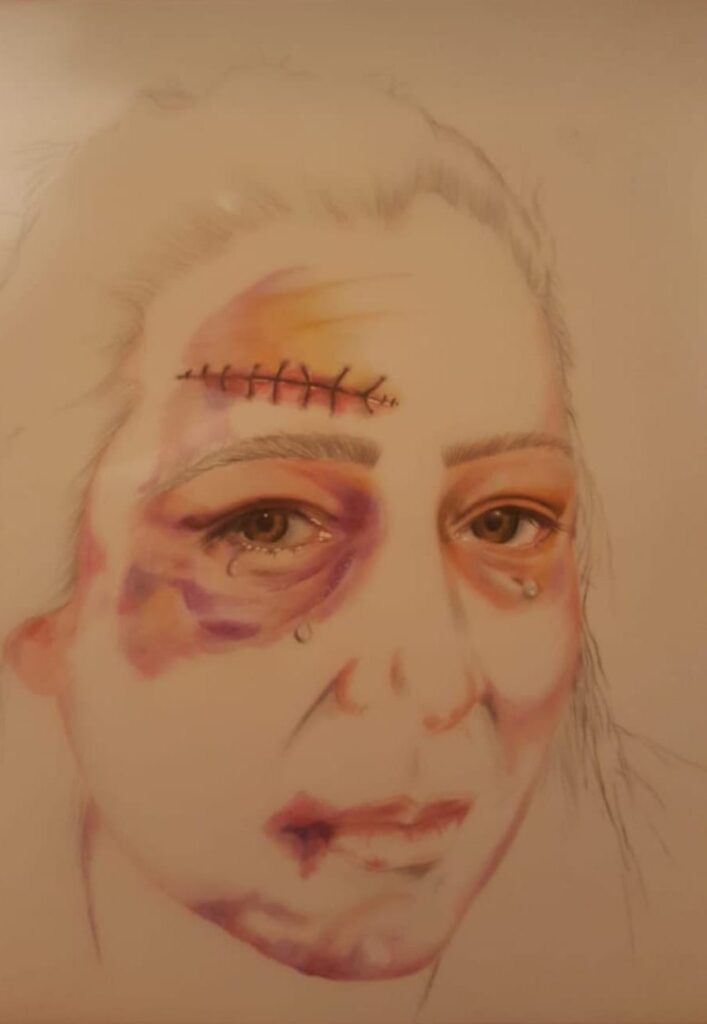 Semra Bayram Kağit Kuruboya 40x40 7