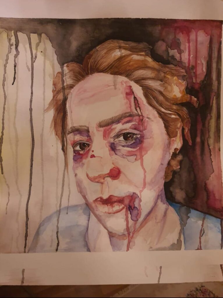 Semra Bayram Kağit Suluboya 40x40 1