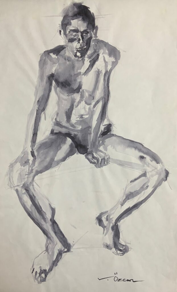 Vedat Özcan Kağit Akrilik 48x31 1