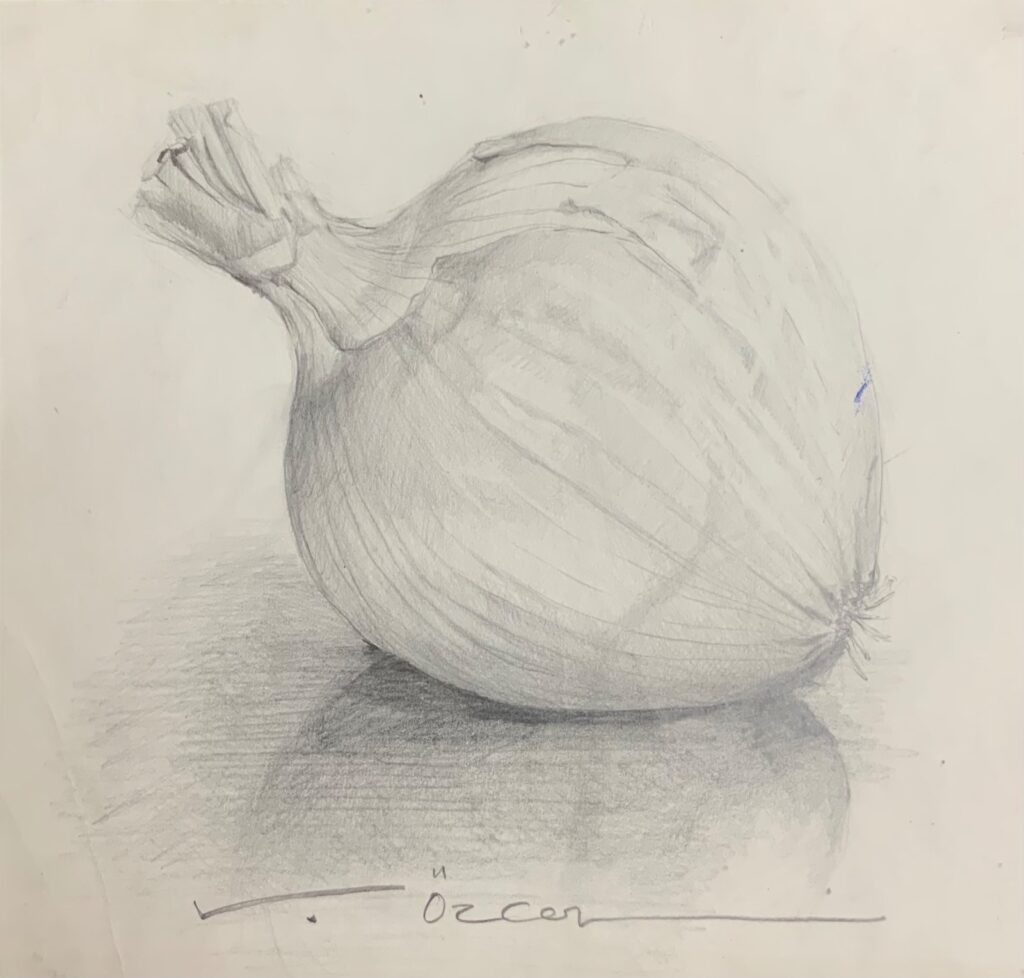 Vedat Özcan Kağit Karakalem 23x25 2