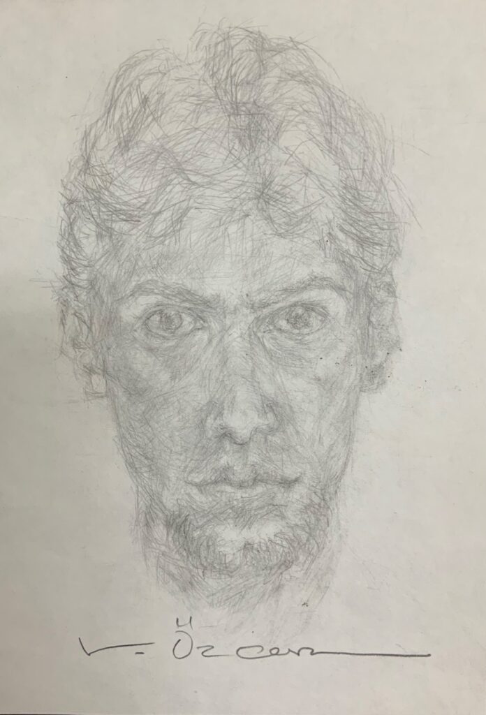 Vedat Özcan Kağit Karakalem 24x16 1
