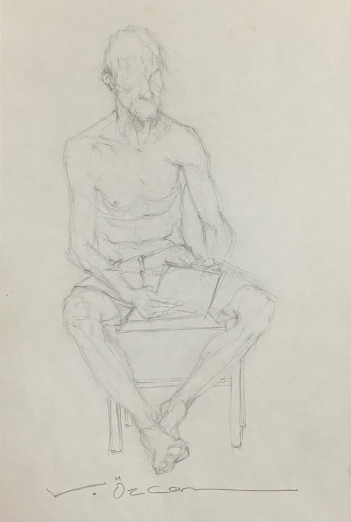 Vedat Özcan Kağit Karakalem 31x21 1