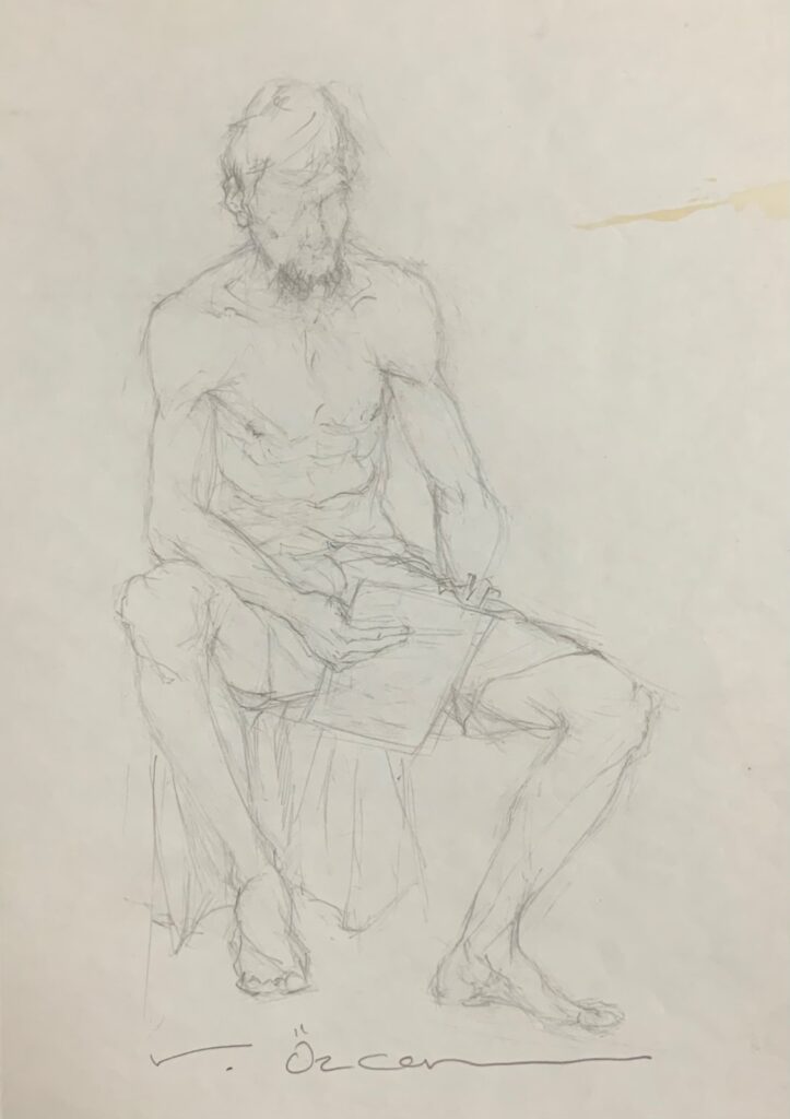Vedat Özcan Kağit Karakalem 31x22 1