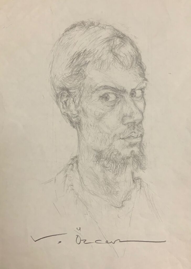 Vedat Özcan Kağit Karakalem 32x23 1