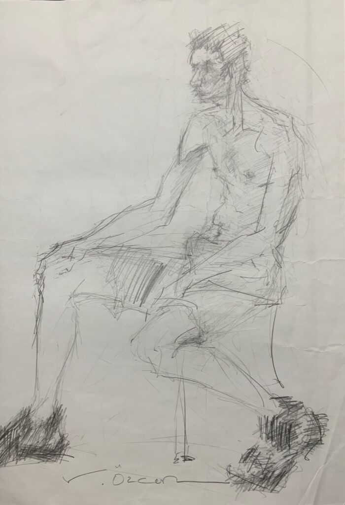 Vedat Özcan Kağit Karakalem 68x46 1