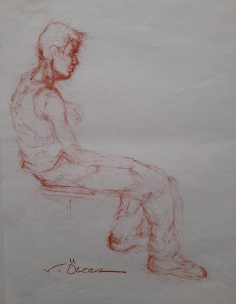 Vedat Özcan Kağit Kurukalem 32x25 1