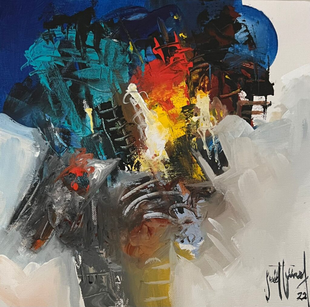 Sait Günel Tual Akrilik 30×30-10