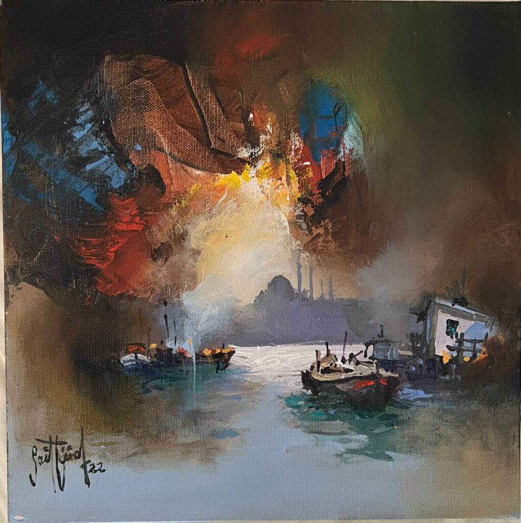 Sait Günel Tual Akrilik 30×30-11