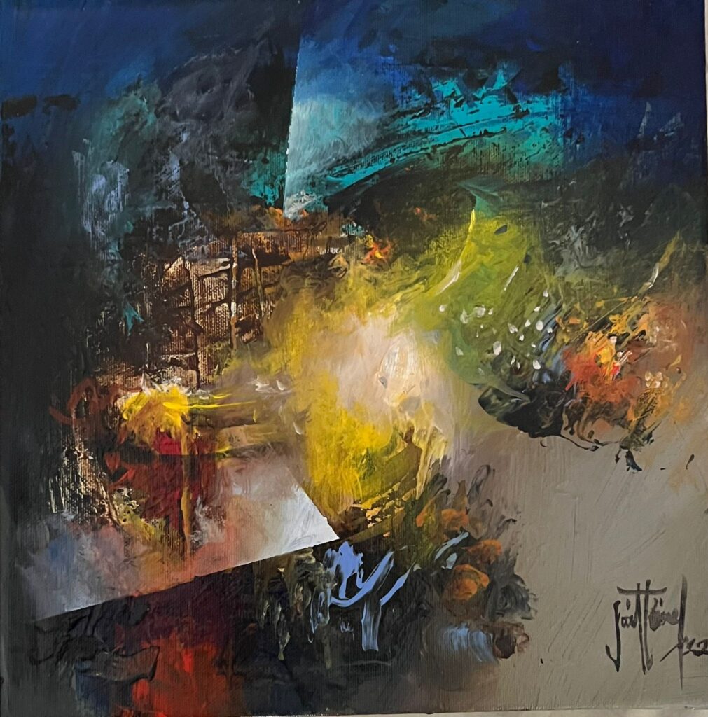 Sait Günel Tual Akrilik 30×30-12