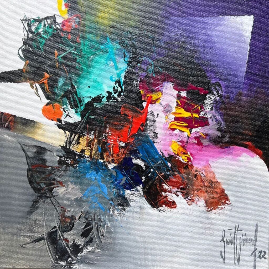 Sait Günel Tual Akrilik 30×30-15