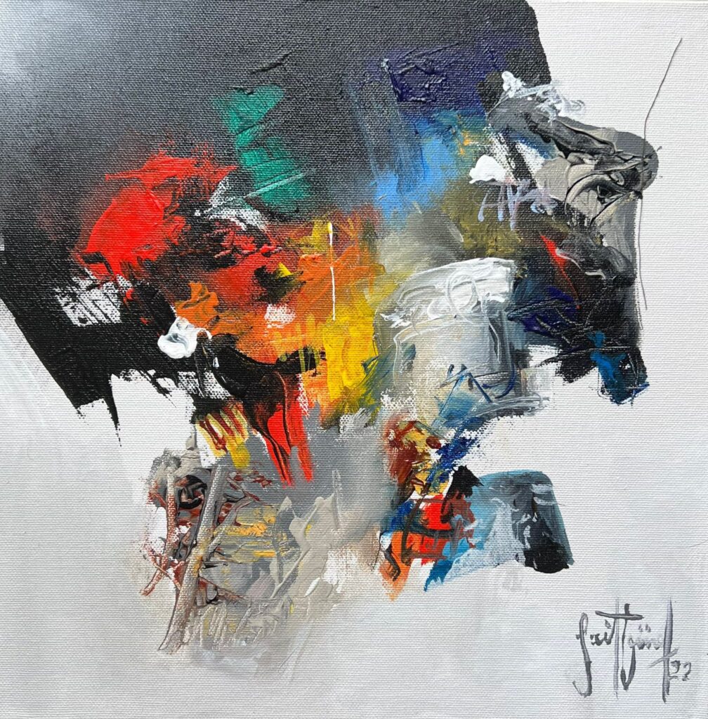 Sait Günel Tual Akrilik 30×30-16