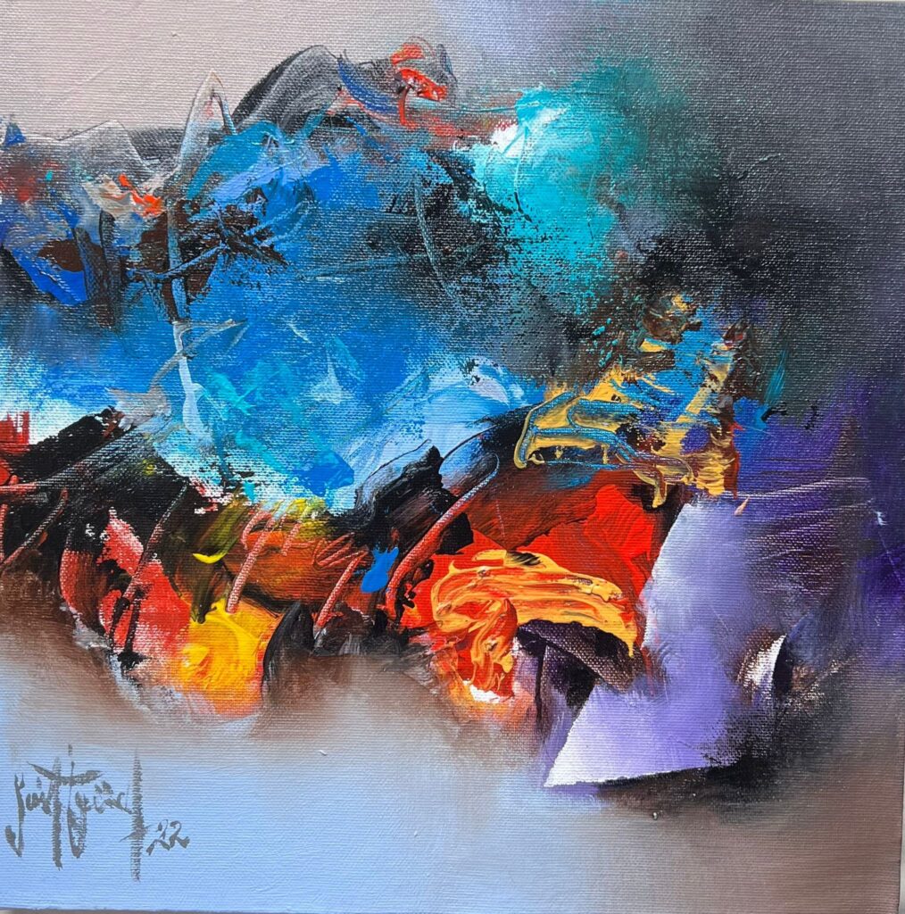 Sait Günel Tual Akrilik 30×30-17