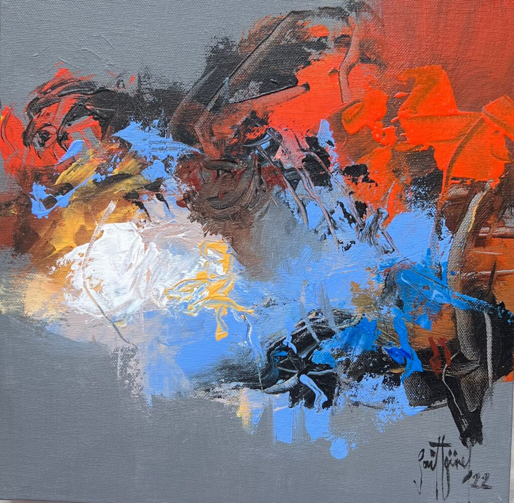 Sait Günel Tual Akrilik 30×30-18