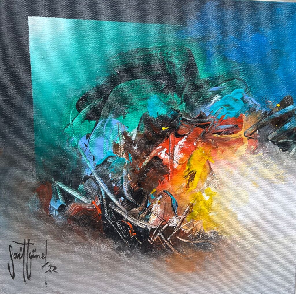 Sait Günel Tual Akrilik 30×30-20
