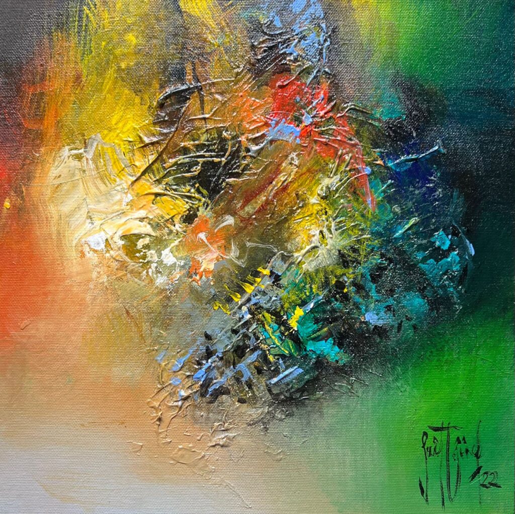 Sait Günel Tual Akrilik 30×30-21