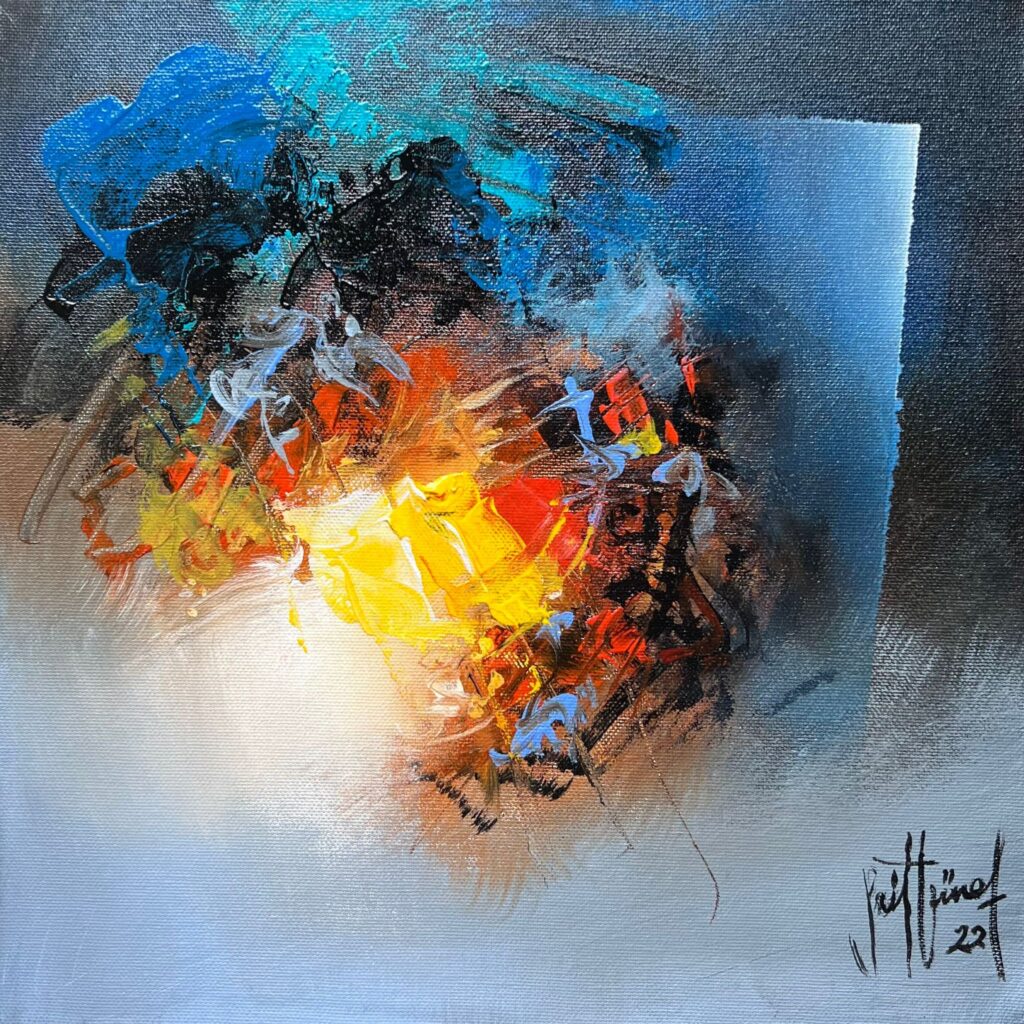 Sait Günel Tual Akrilik 30×30-22
