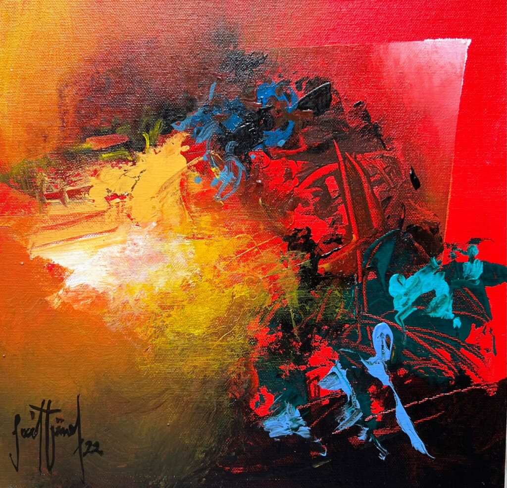 Sait Günel Tual Akrilik 30×30-23