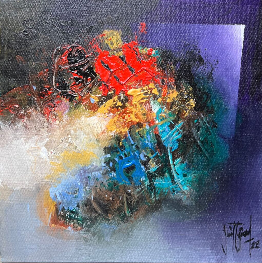 Sait Günel Tual Akrilik 30×30-24