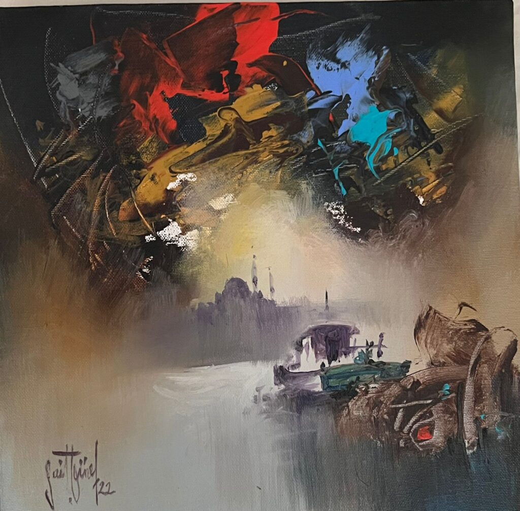 Sait Günel Tual Akrilik 30×30-3