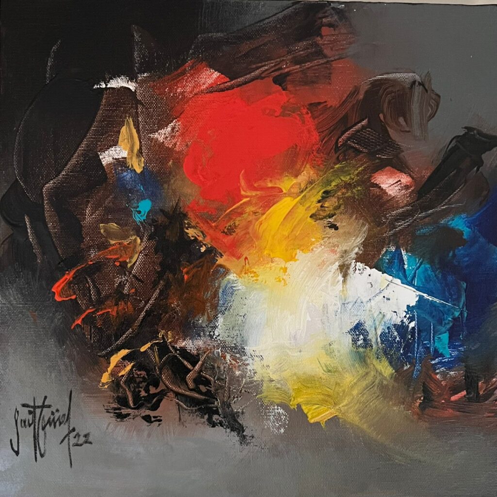 Sait Günel Tual Akrilik 30×30-5
