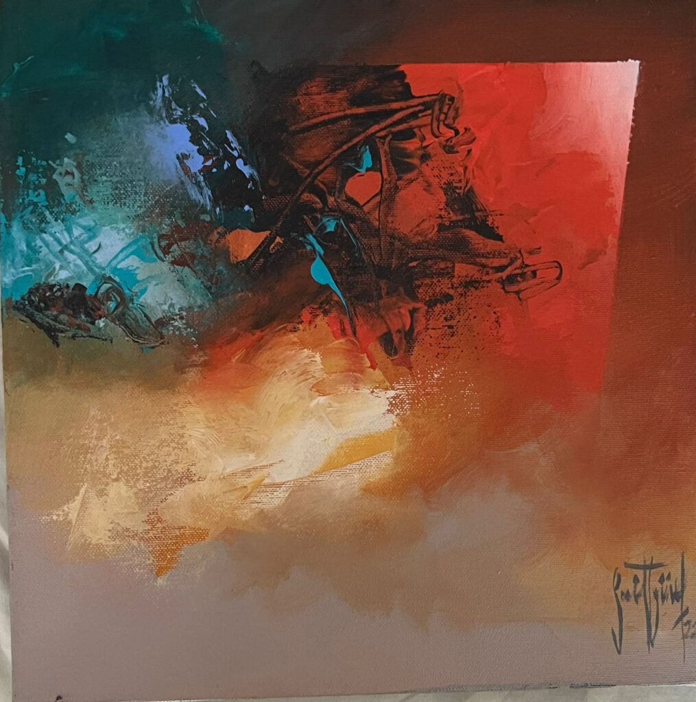 Sait Günel Tual Akrilik 30×30-6