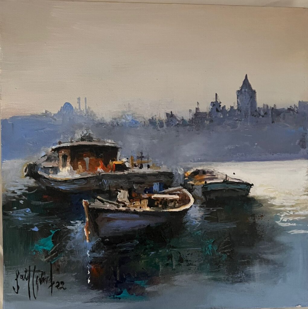 Sait Günel Tual Akrilik 30×30-9