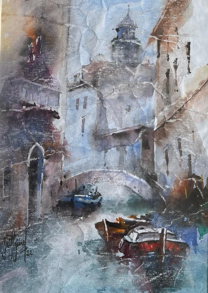 Sait Güneş Kağıt Suluboya 33×23-4
