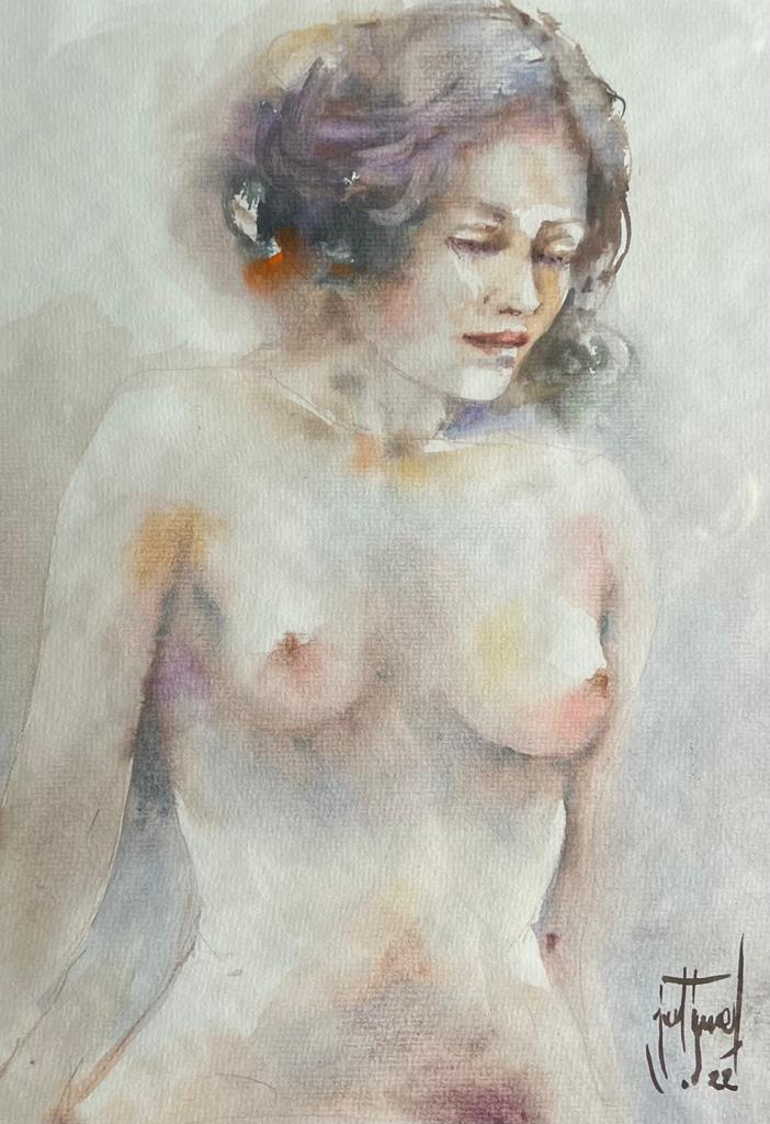 Sait Güneş Kağıt Suluboya 33×23-7