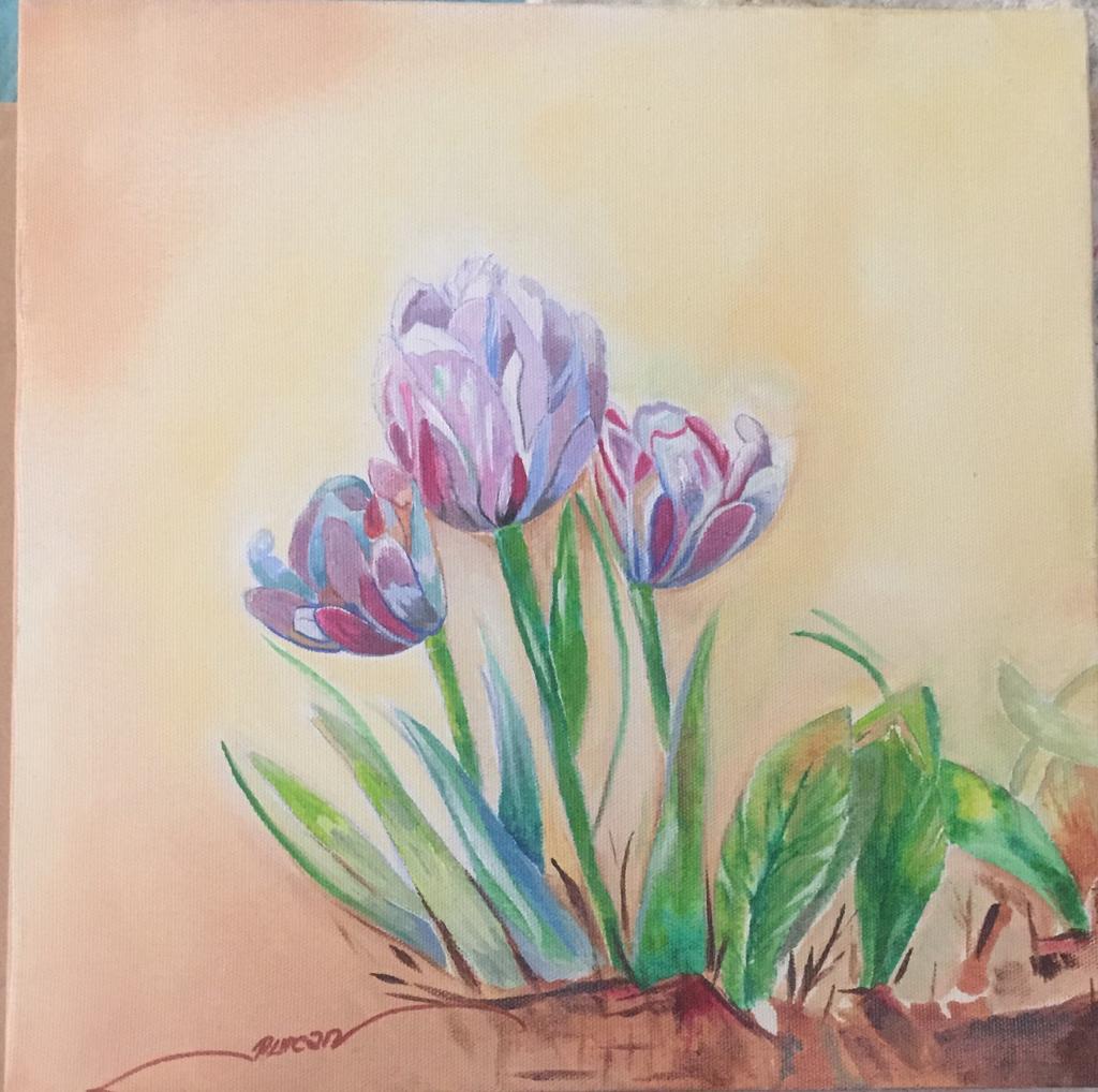 Nurcan Sert Tual Akrilik 30×30-4