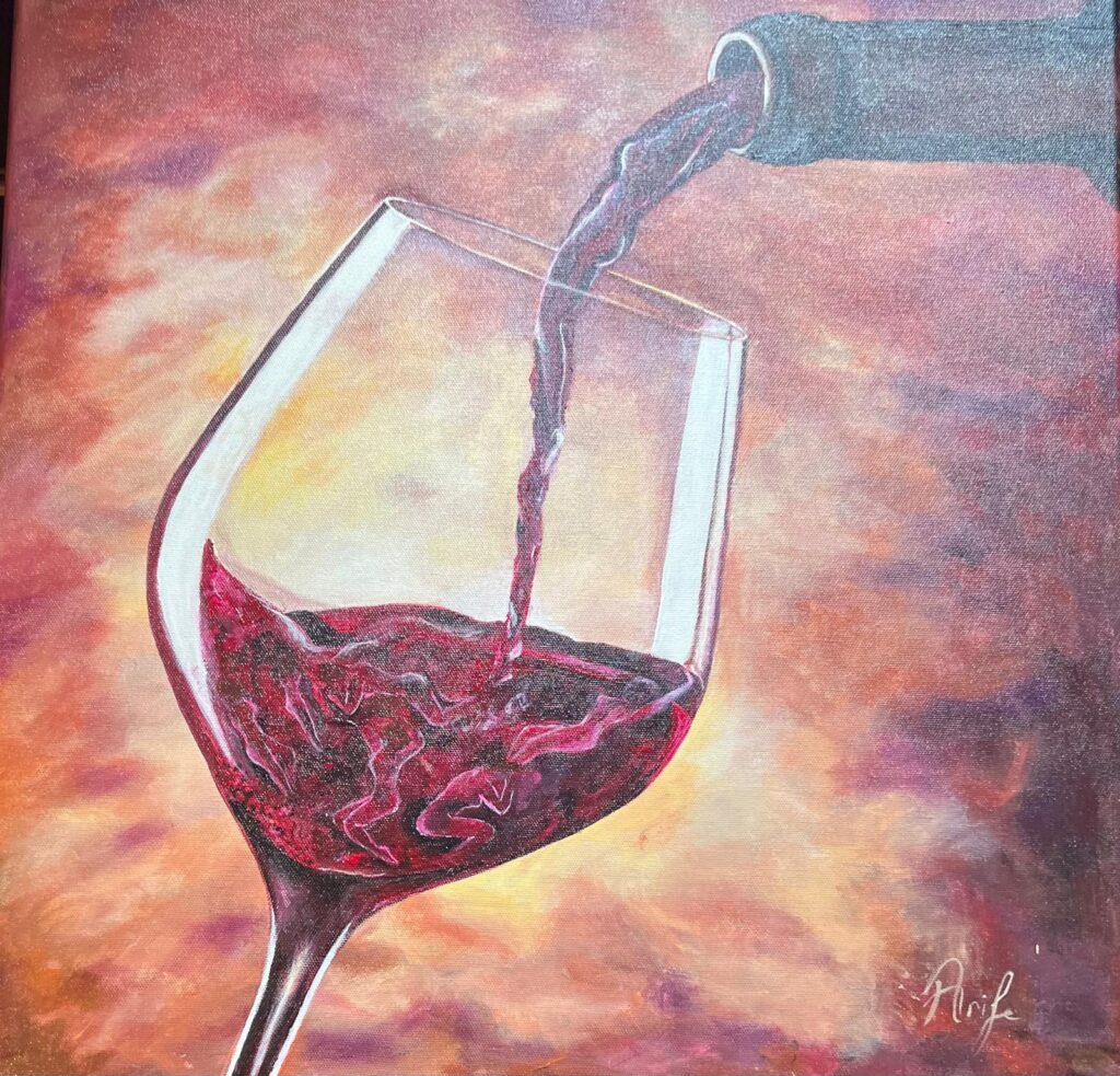 Arife Düz Tual Akrilik 50×50