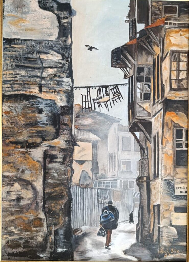 Arife Düz Tual Yağlıboya 50×70