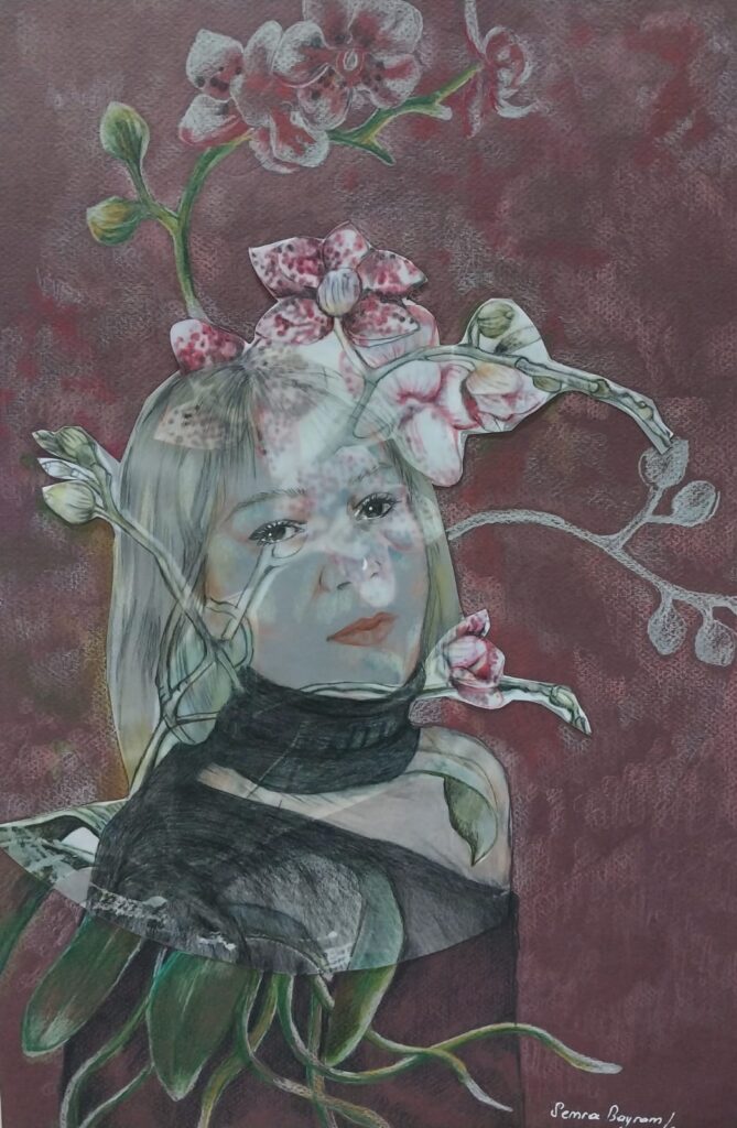 Semra Bayram Kağıt Kuruboya 35×50 (1)