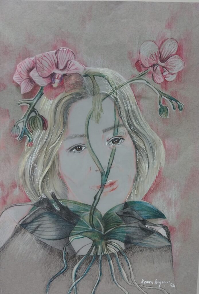 Semra Bayram Kağıt Kuruboya 35×50 (15)