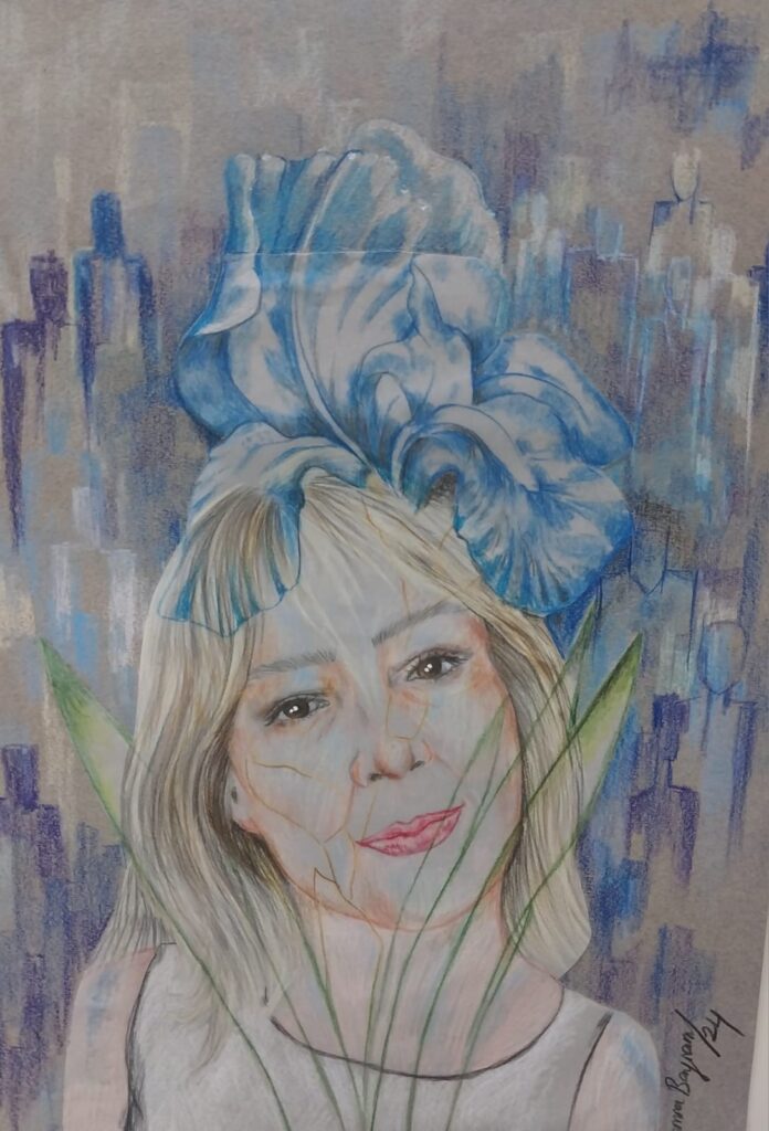 Semra Bayram Kağıt Kuruboya 35×50 (2)