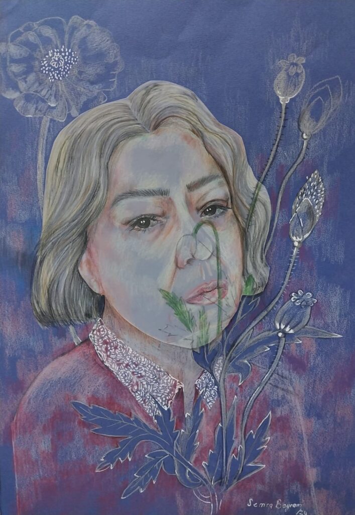 Semra Bayram Kağıt Kuruboya 35×50 (9)