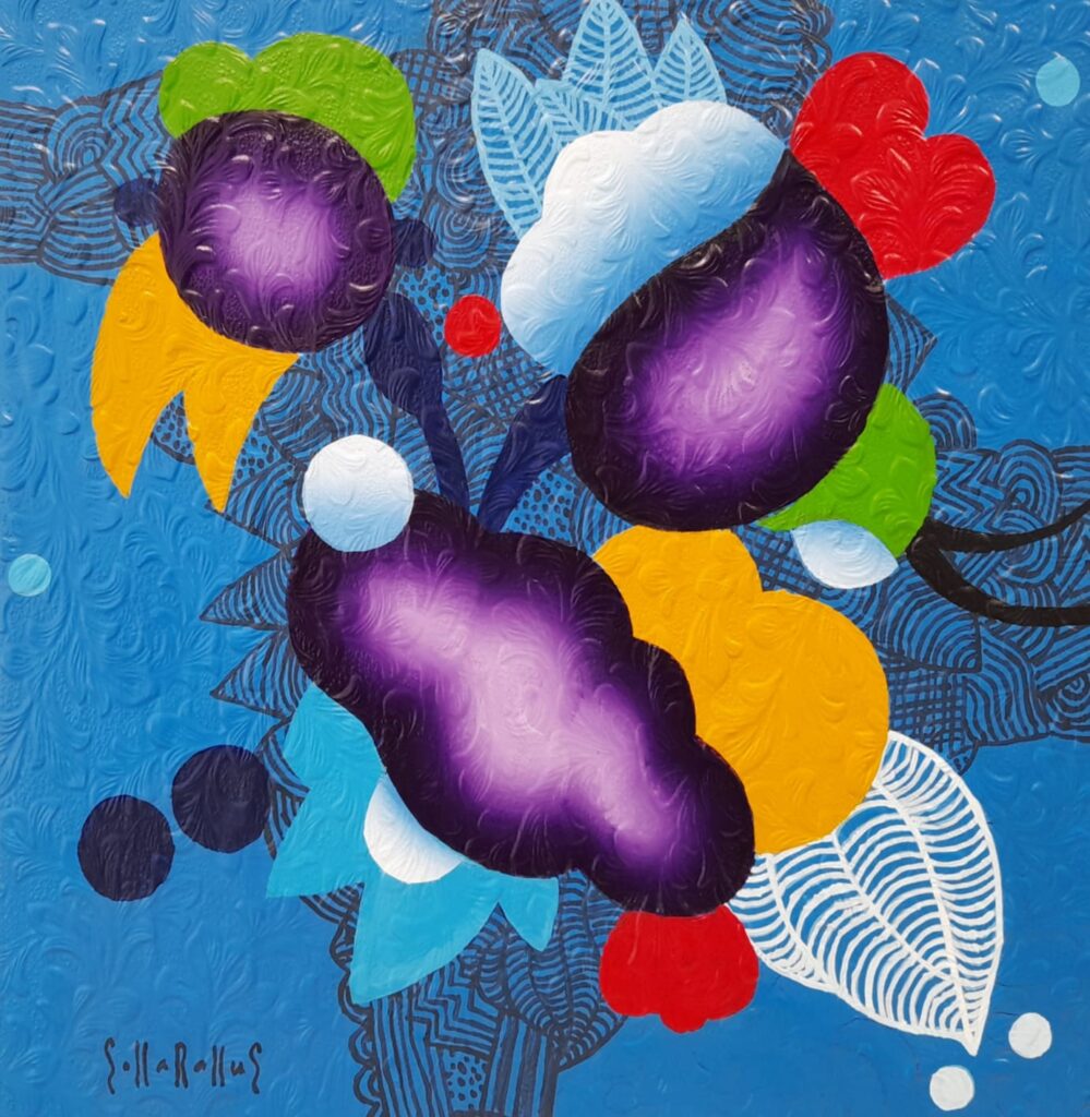 Şükrü Karakuş Tual Akrilik 40×40 (3)