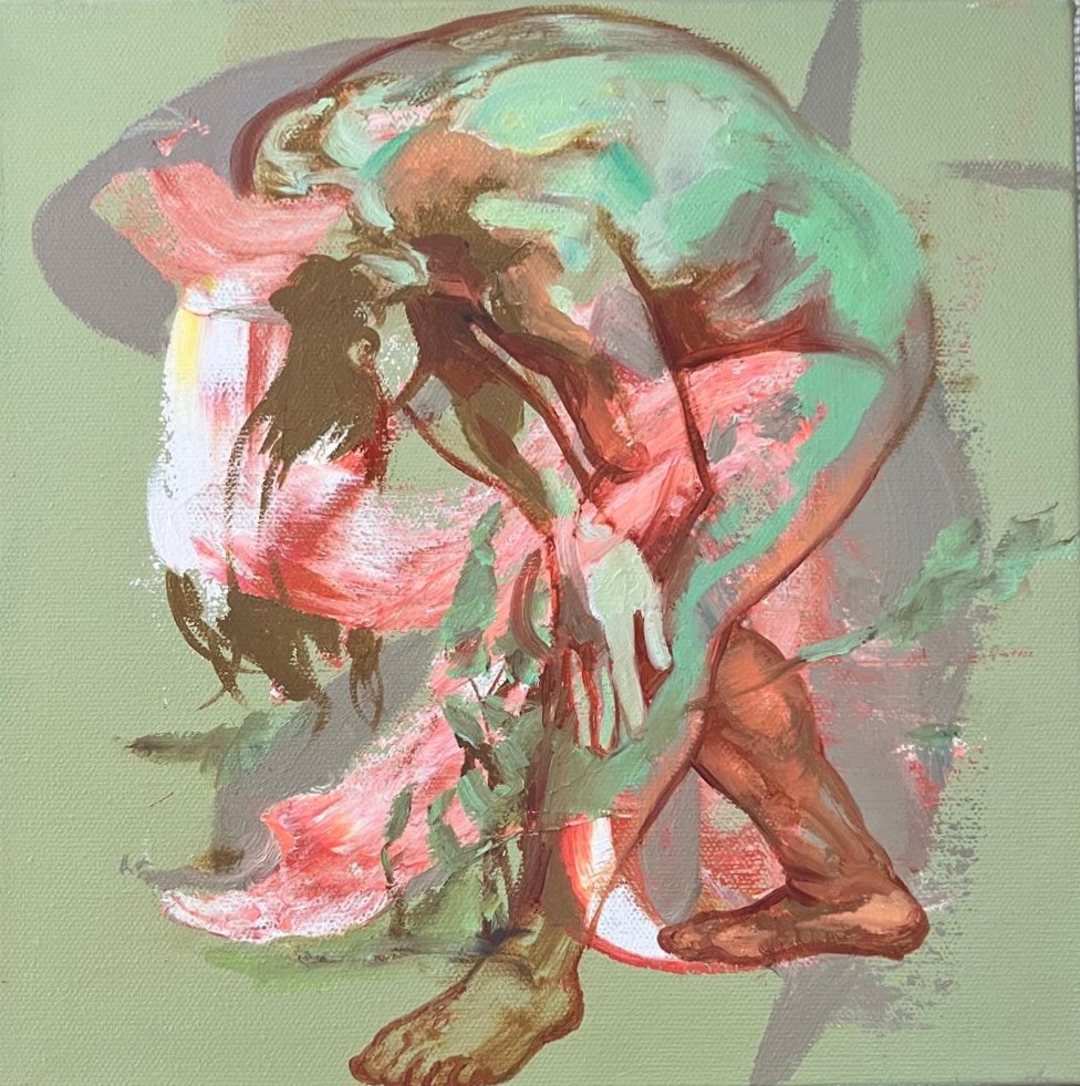 Sema Maşkılı Tual Yağlıboya 25×25 (3)