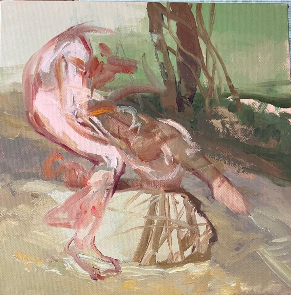 Sema Maşkılı Tual Yağlıboya 25×25 (6)