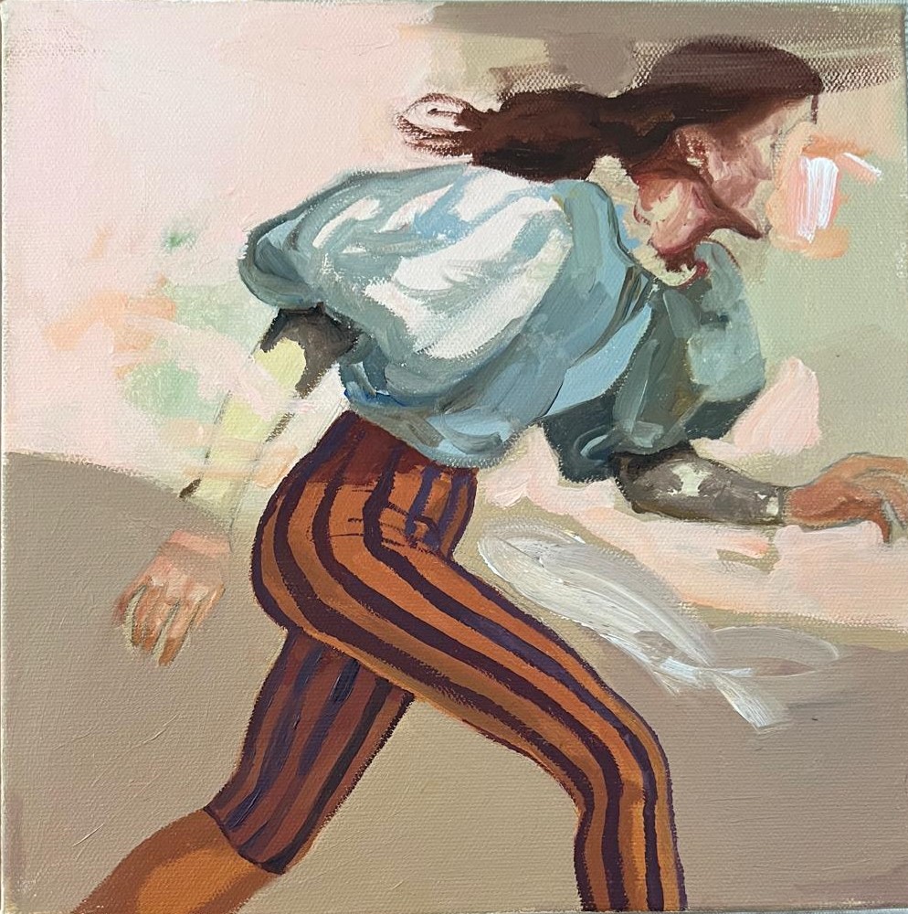 Sema Maşkılı Tual Yağlıboya 25×25 (7)