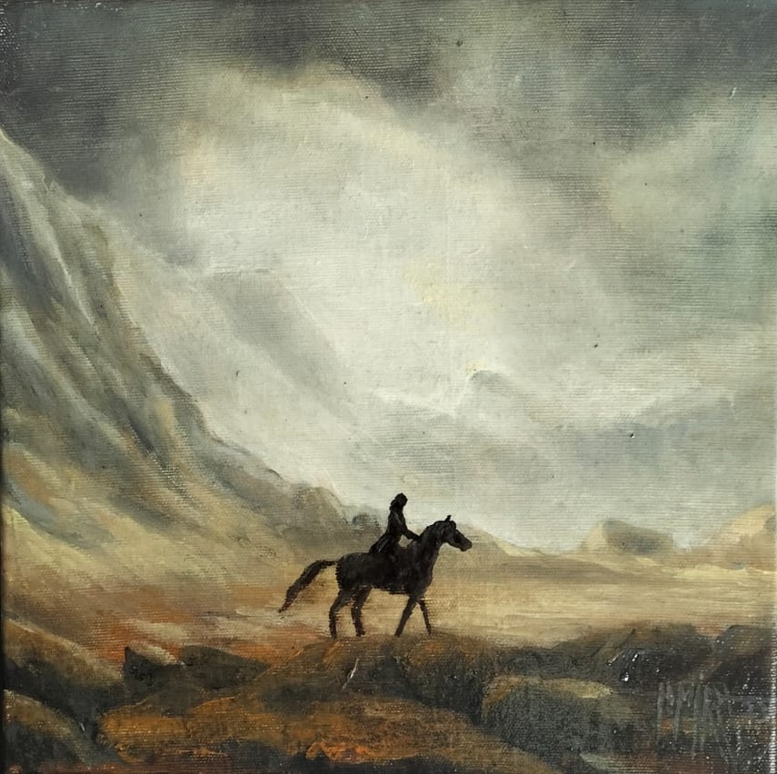 Hasan Mırza Tual Yağlıboya 25×25 (1)