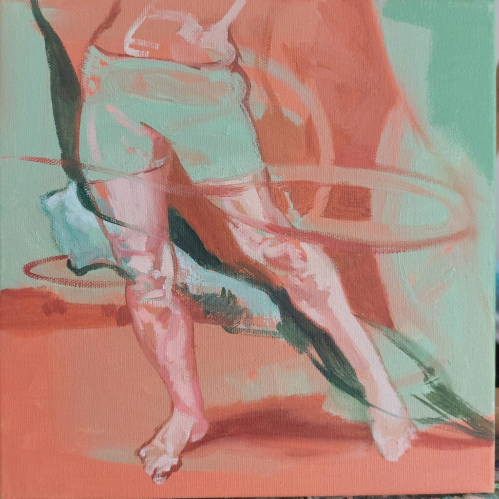 Sema Maşkılı Tual Yağlıboya 25×25 (4)