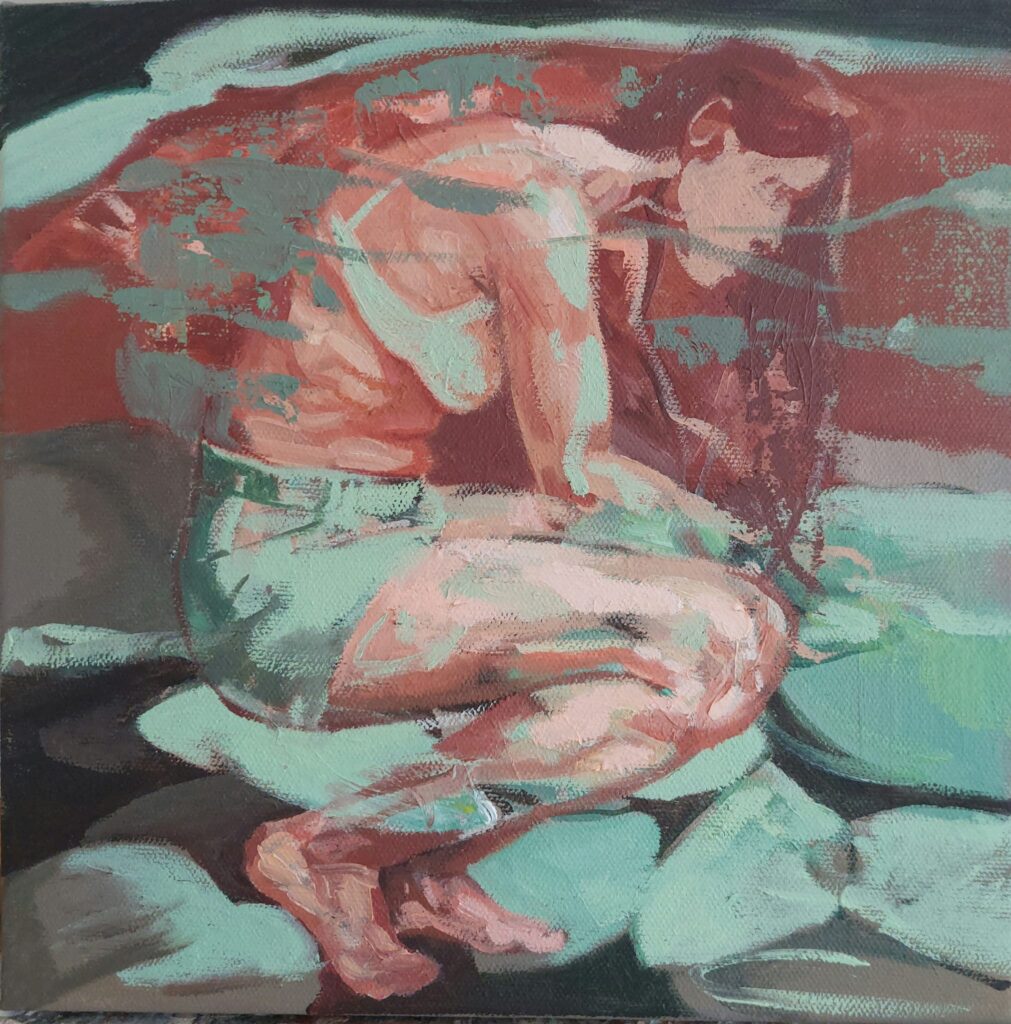 Sema Maşkılı Tual Yağlıboya 25×25 (9)