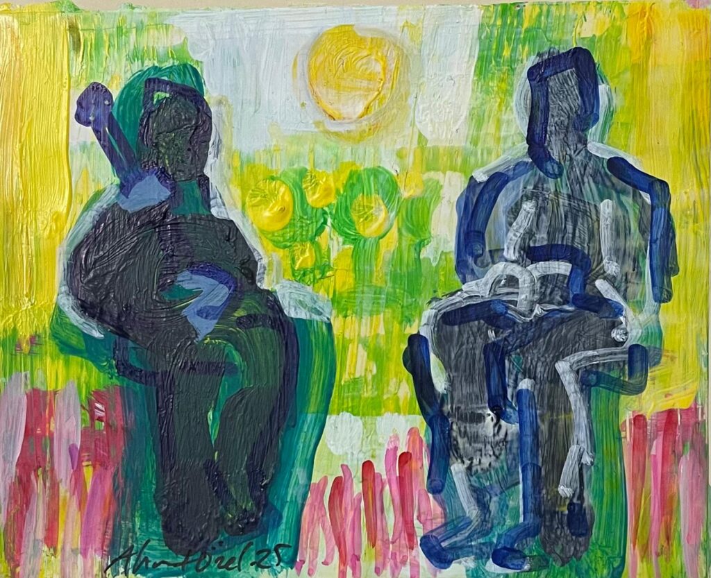 Ahmet Özel Kağıt Akrilik 12×15