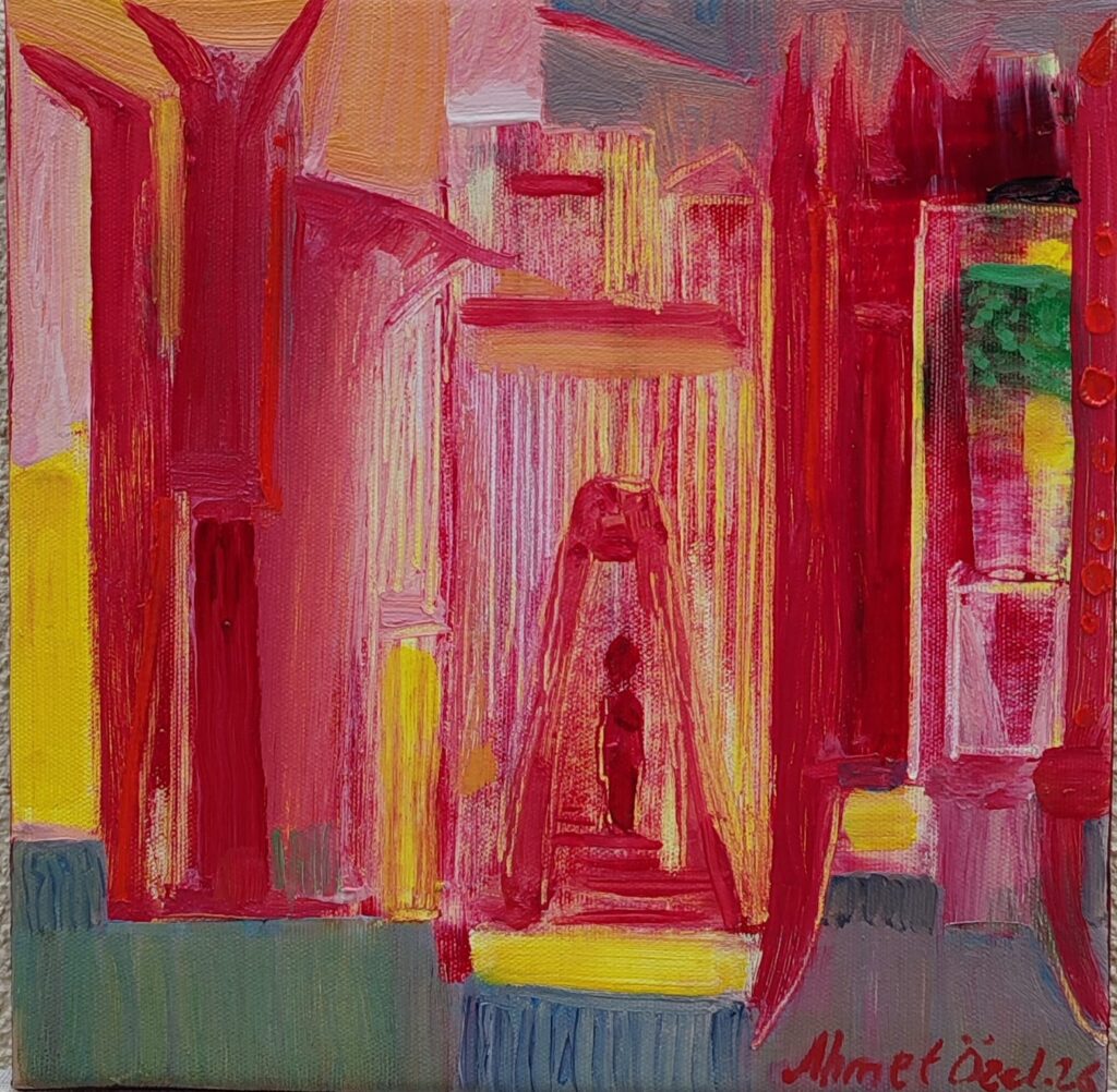 Ahmet Özel Tual Yağlıboya 25×25 (8)